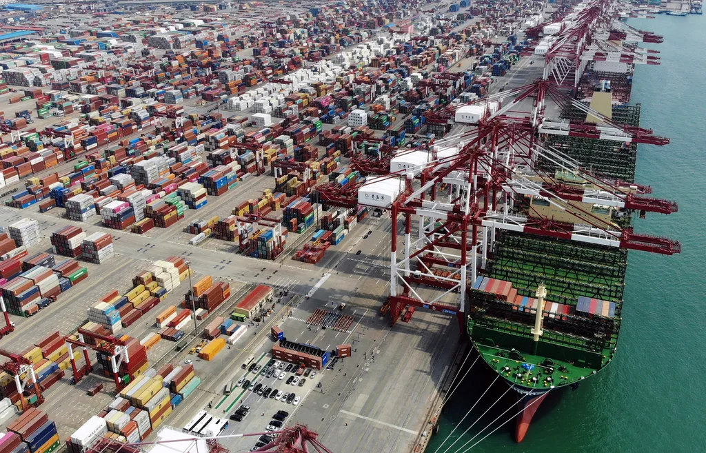 a világ legnagyobb kikötői, Port of Qingdao 