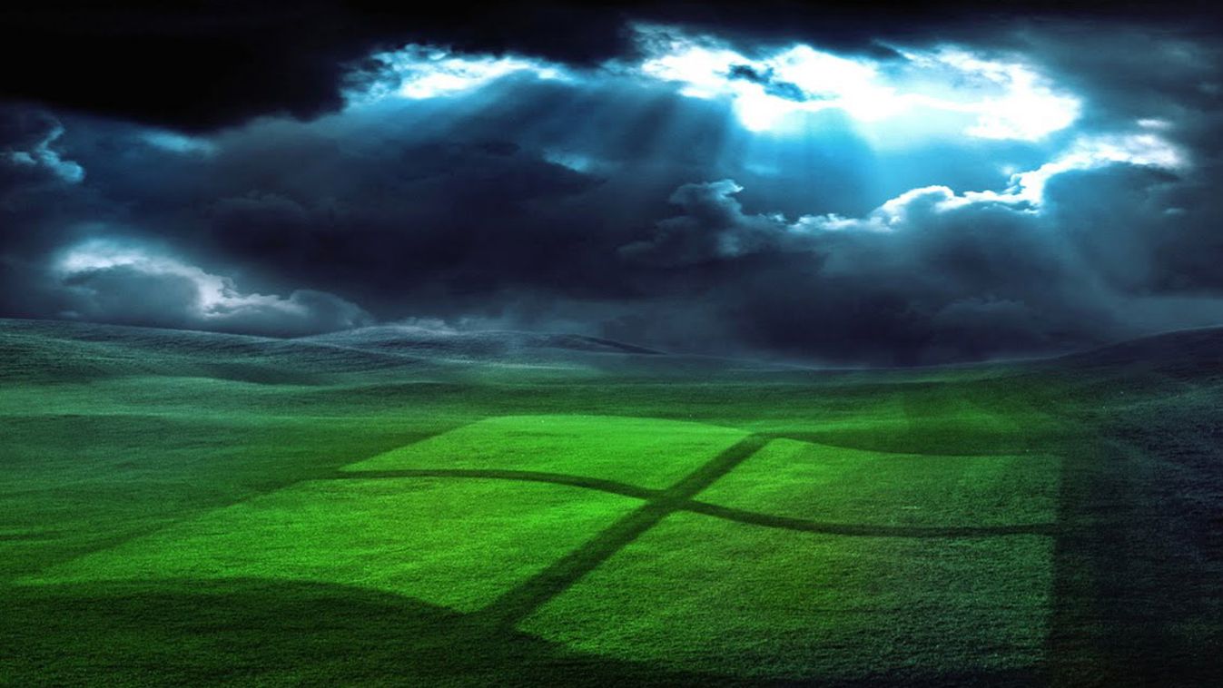 Vége az XP-nek, újjáéledhet a Microsoft, Windows wallpaper 