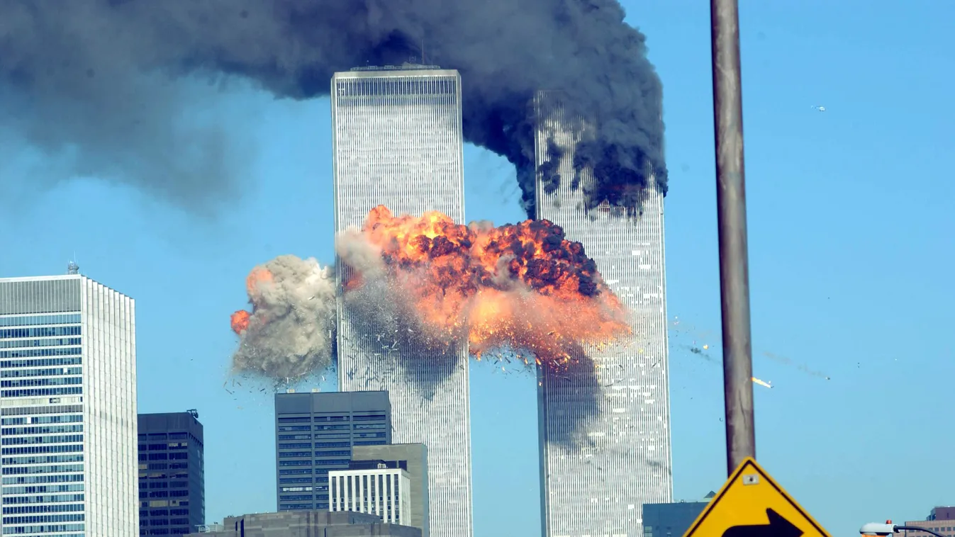 New York-i 9/11, szeptember 11., terror, terrortámadás, World Trade Center 