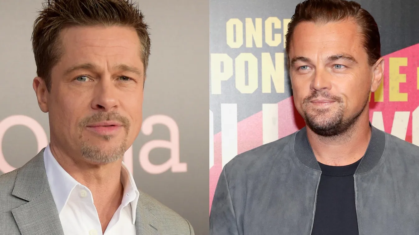 Brad Pitt és Leonardo DiCaprio 