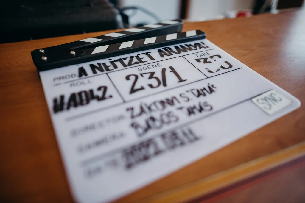 2022. május 12. A Nemzet Aranyai című film forgatása a Hajós Alfréd Uszodában 