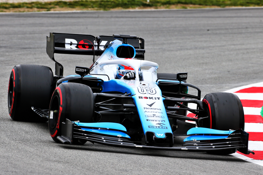 Forma-1, George Russell, Williams Racing, Barcelona teszt 3. nap 