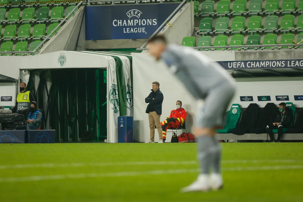 FTC - Dinamo Kijev, UEFA BL futball mérkőzés, 2020.10.28. 