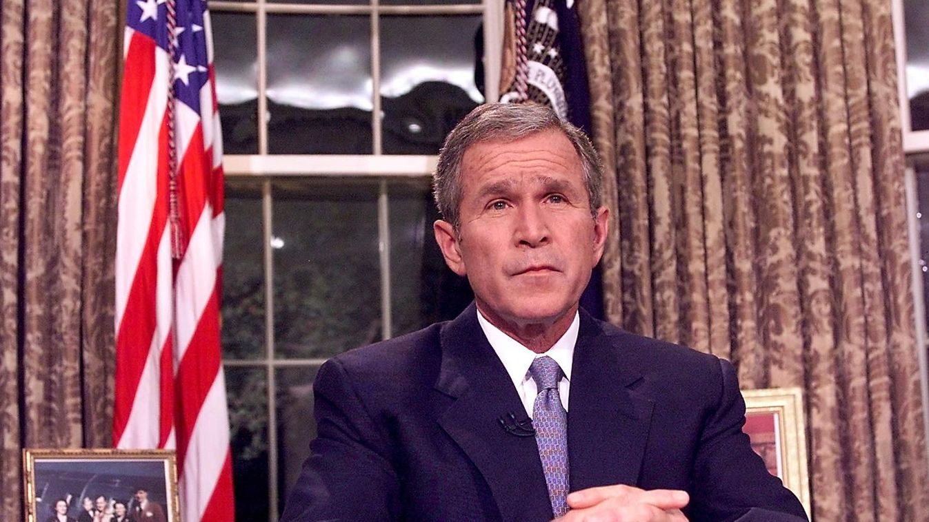 9/11, 20 éve történt a terrortámadás, George W. Bush 