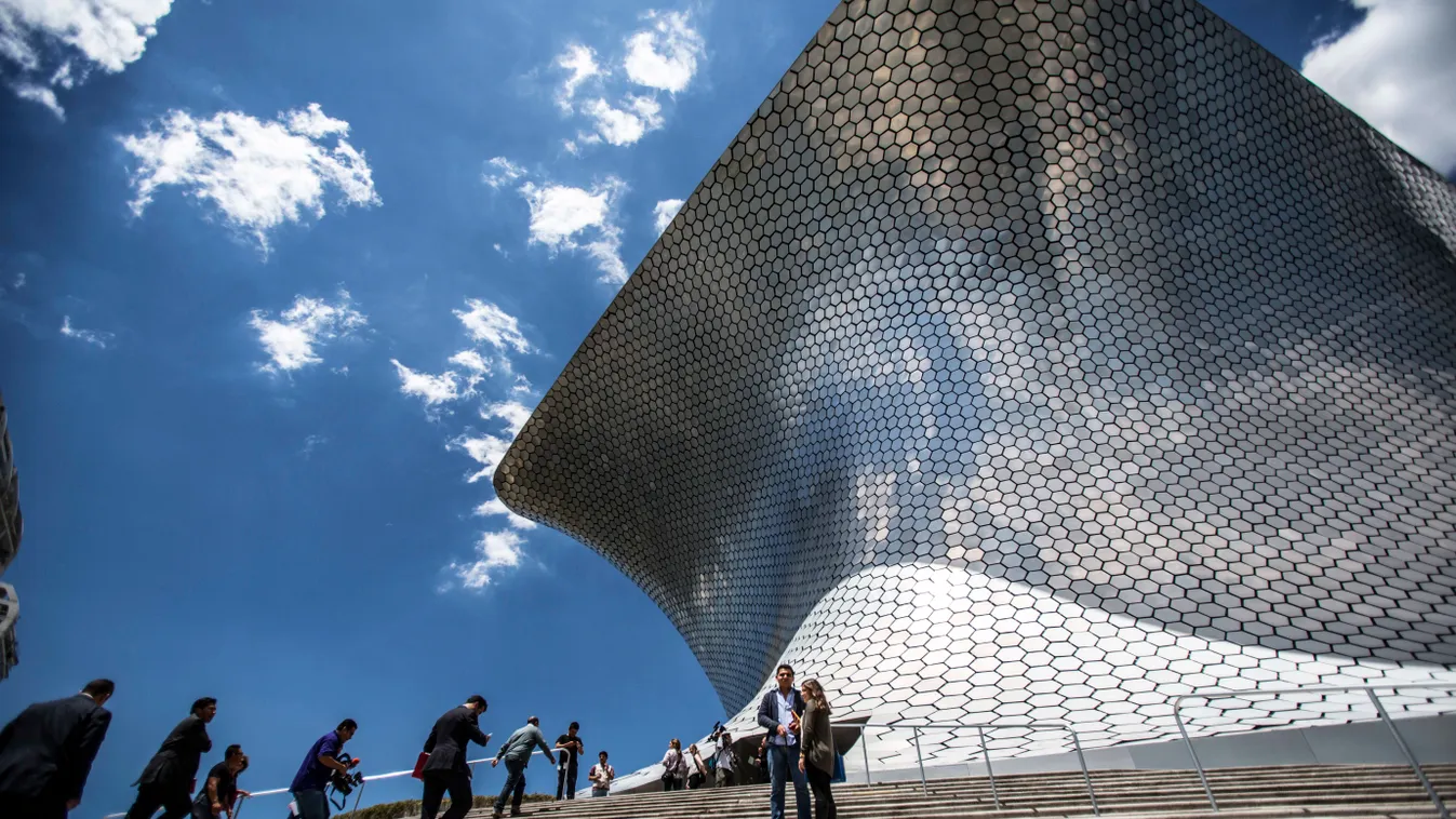 Soumaya Museum mexikó A világ legmeghökkentőbb múzeumai épületei 