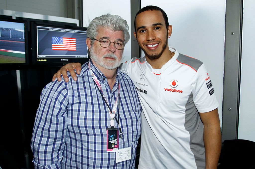 Forma-1, George Lucas, Lewis Hamilton, McLaren Racing, USA Nagydíj 2012 