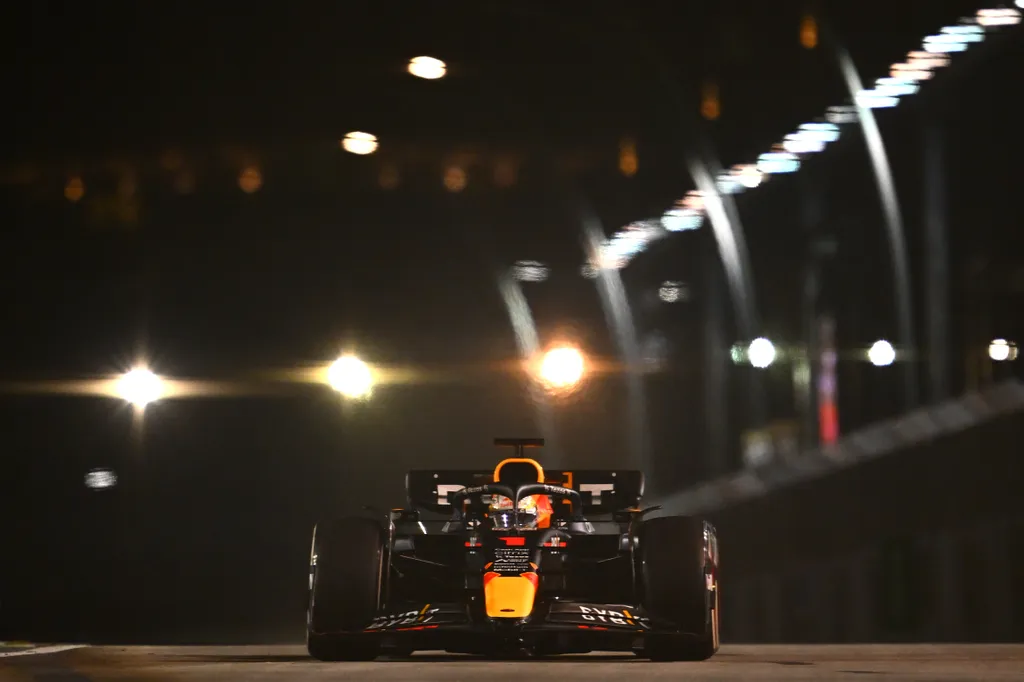 Forma-1, Max Verstappen, Red Bull, Szingapúri Nagydíj 2022, péntek 