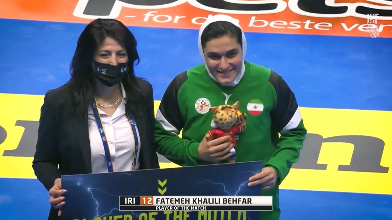 Fatemeh Khalili iráni női kézilabda-válogatott világbajnokság 