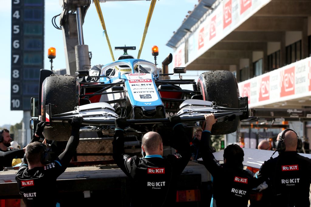 Forma-1, Nicholas Latifi, Williams Racing, Barcelona teszt 4. nap 
