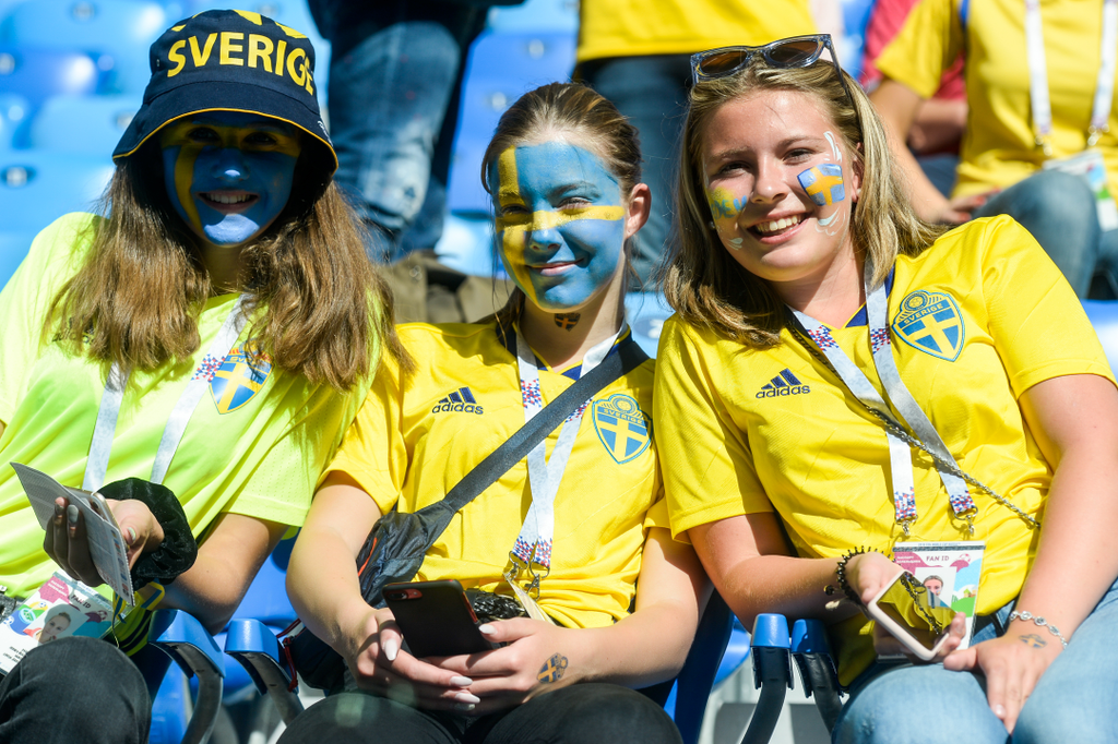 Svédország - Svájc, oroszországi labdarúgó-világbajnokság, nyolcaddöntő, Szentpétervár, 2018.07.03. 