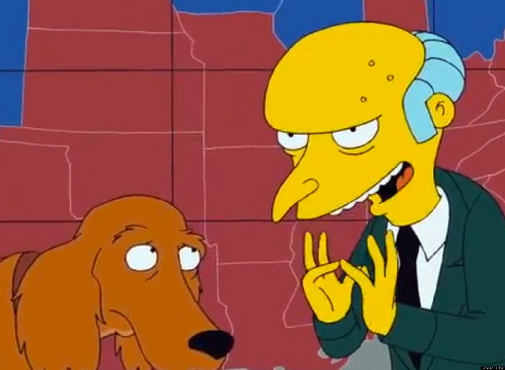 A Simpson család, Mr. Burns 