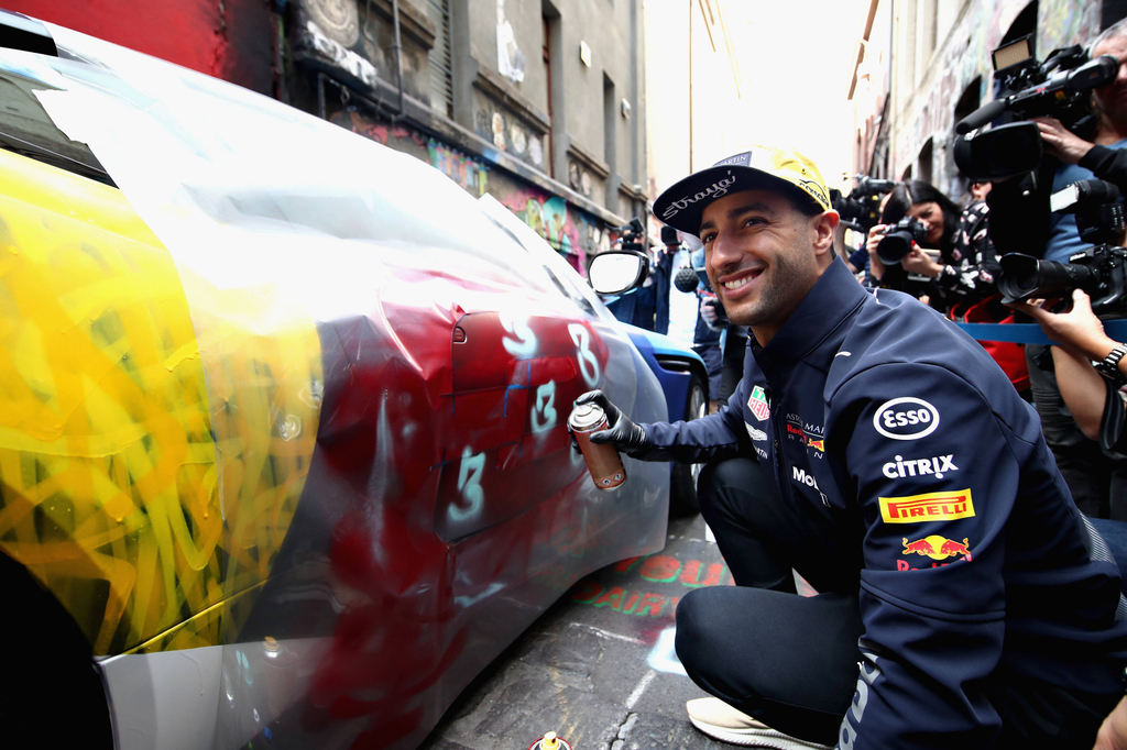 Előkészületek a Forma-1-es Ausztrál Nagydíjra, Daniel Ricciardo, Red Bull Racing 