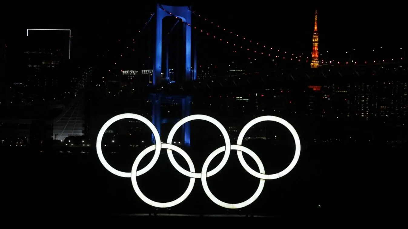Five-ring Olympic symbol in Tokyo, Japan Tokyo Olympics Summer Olympics Tokyo 2020 2020 Summer Olympics Games of the XXXII Olympiad Olympics mark trademark five Horizontal OLYMPIC GAMES SYMBOL LOGO RING RINGS 