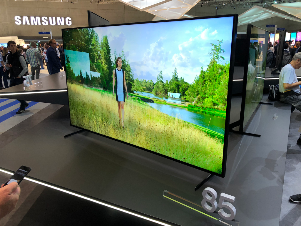 Samsung, QLED, 8K, tévé, IFA 2018 