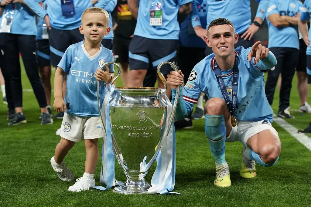 Manchester City FC v FC Internazionale - UEFA Champions League: Final Phil Foden Soccer Istanbul FC Internazionale Manchester City FC UCL Ataturk Olympic Stadium Final Game Union of European Football Associations Manchester City UEFA Champions League June