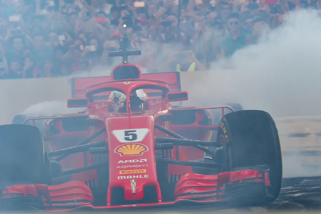 F1 Festival, Milánó, Sebastian Vettel, Scuderia Ferrari 