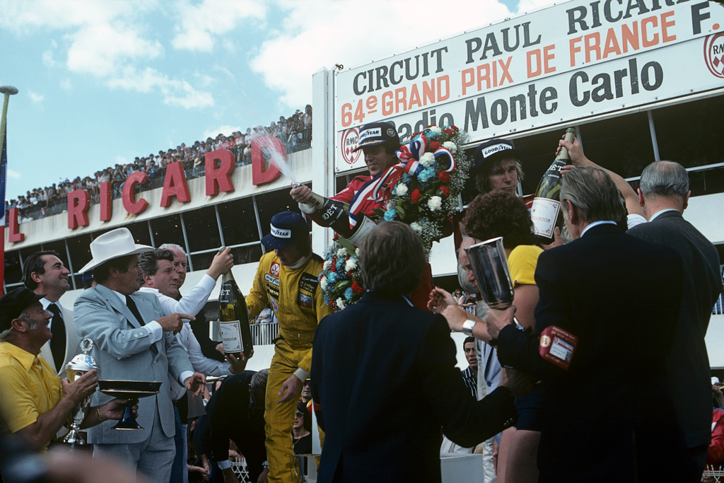 Forma-1, Ronnie Peterson, Mario Andretti, James Hunt, Francia Nagydíj 1978 