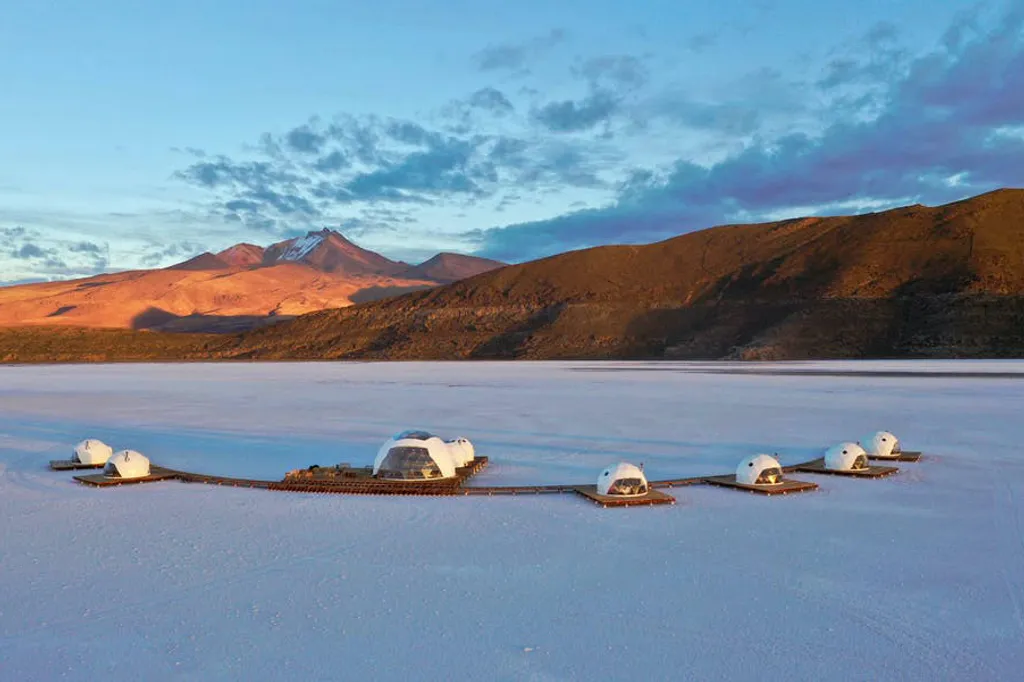 luxuskarácsony, Black Tomato, Kachi Lodge, Salar de Uyuni, Bolívia 