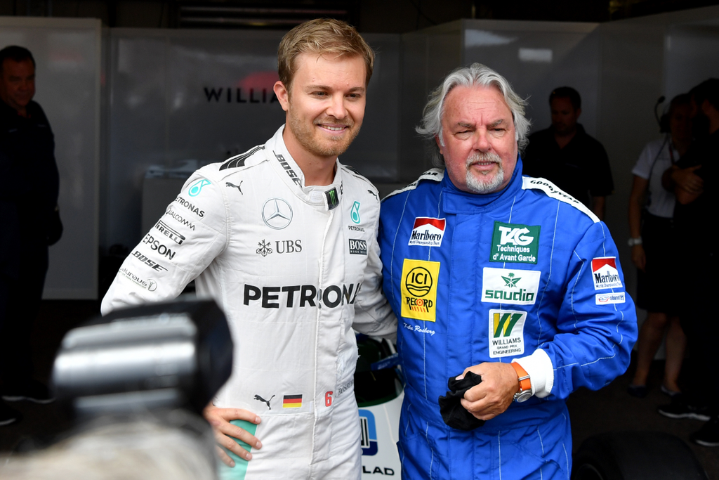 A Forma-1-es Monacói Nagydíj csütörtöki napja, Nico Rosberg, Keke Rosberg 
