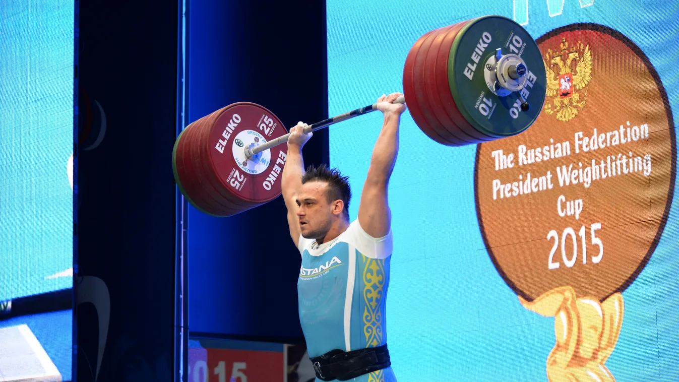 Weightlifting. Russian President's Cup. Day One landscape SQUARE FORMAT 