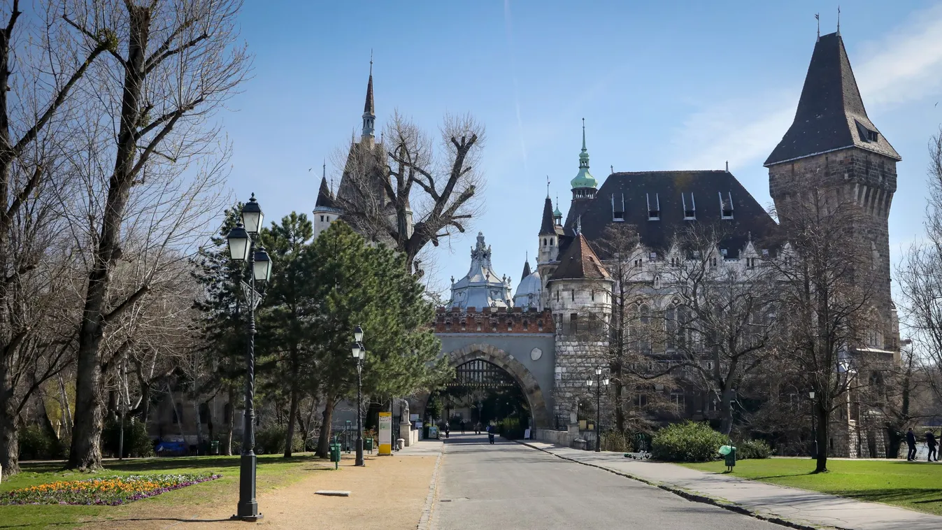 koronavírus, korona vírus, Budapest, Vajdahunyad vára 