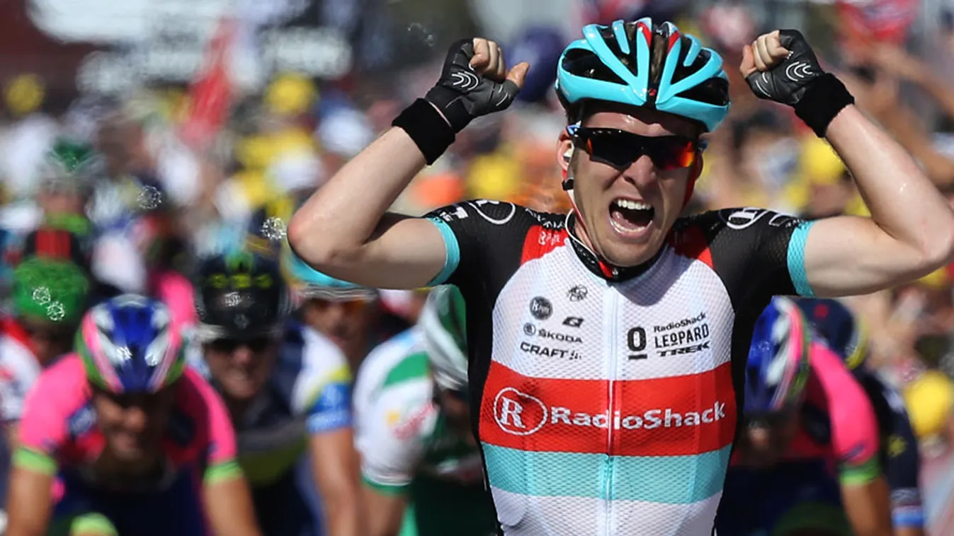a belga Jan Bakelants, a RadioShack-Leopard csapat versenyzője nyerte a Tour de France második szakaszát