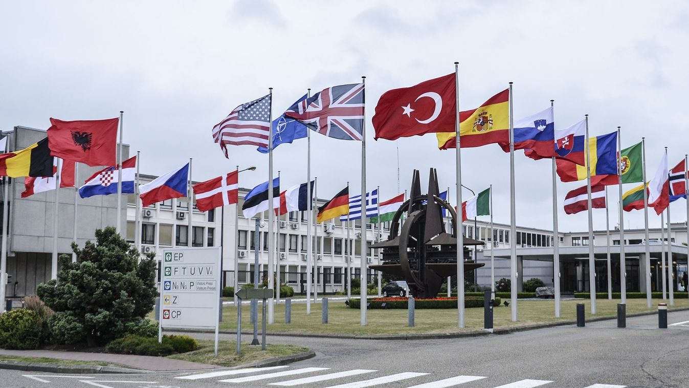 Turkey's demand gather NATO extraordinary meeting in Brussels North Atlantic Treaty Organization NATO Headquarters Brussels Belgium FLAG TERRORISM Daesh ISIL ISIS IS PKK attacks TERRORIST SQUARE FORMAT 
