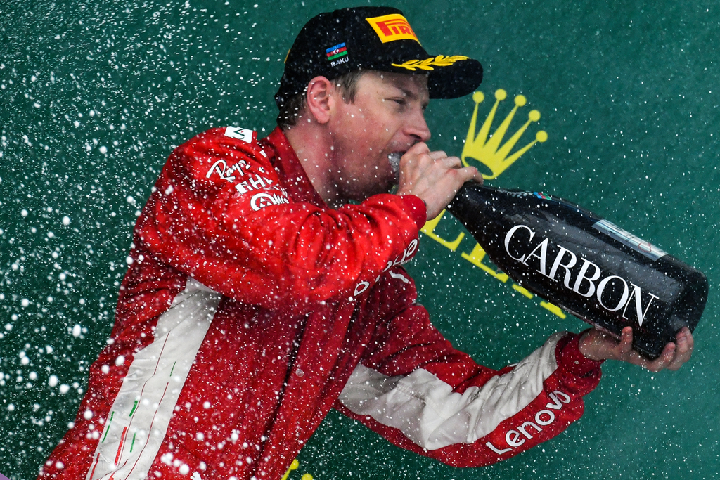 A Forma-1-es Azeri Nagydíj, Kimi Räikkönen, Scuderia Ferrari 