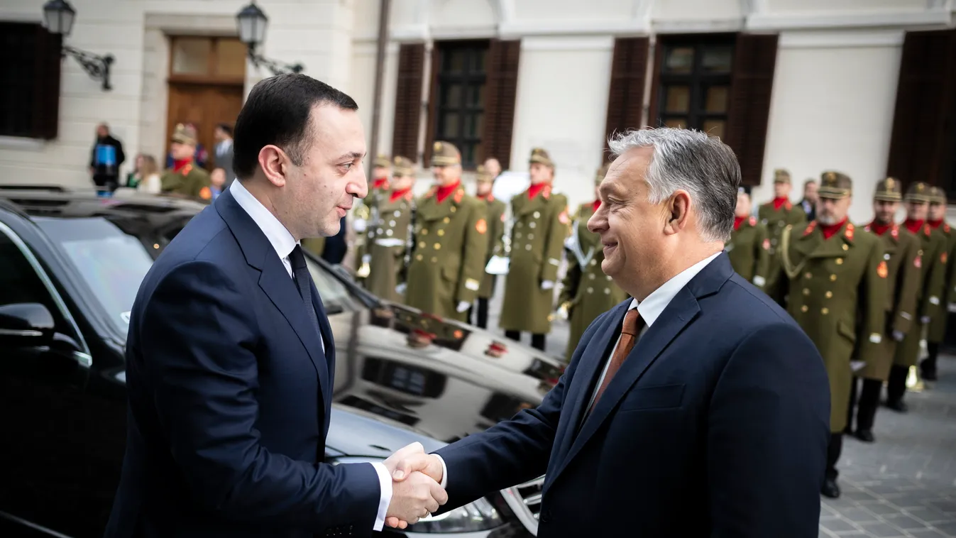 ORBÁN Viktor, miniszterelnök, Irakli Garibashvili 