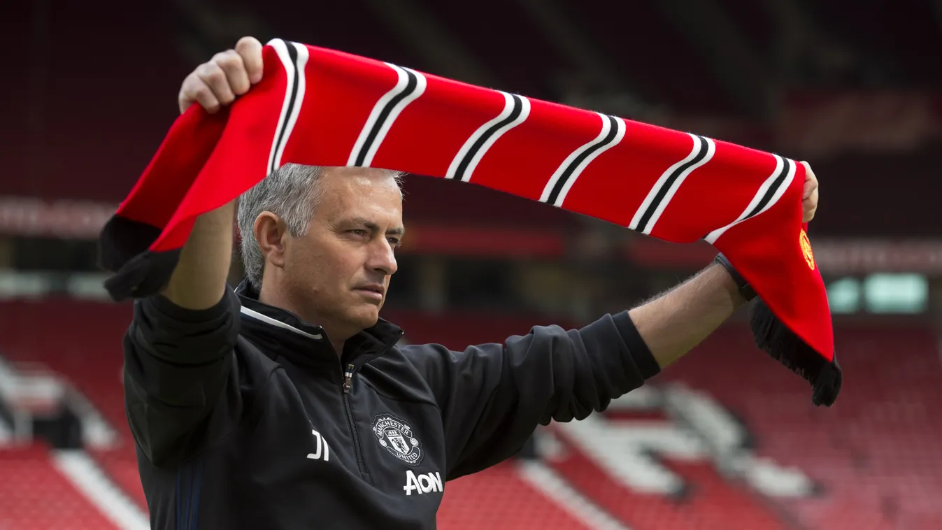 Manchester United's new manager Jose Mourinho FOOTBALL Soccer STADIUM Male Portuguese MAnU 