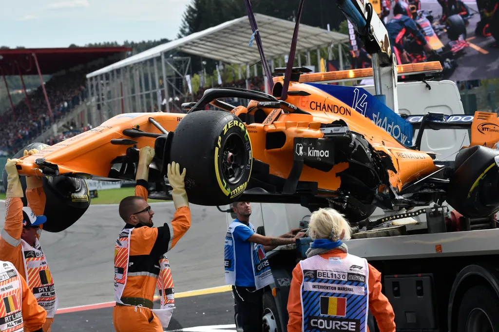 A Forma-1-es Belga Nagydíj, Fernando Alonso, McLaren Racing 
