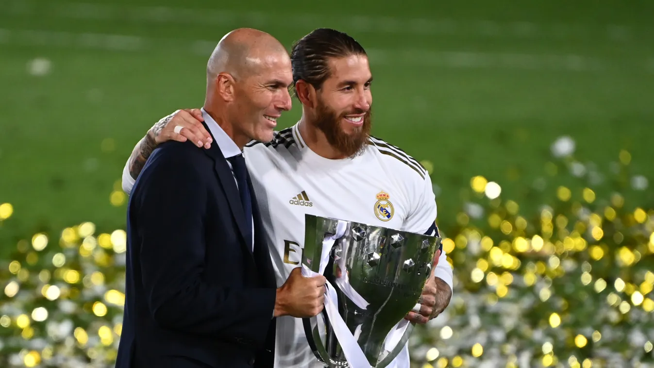 Real Madrid Zinédine Zidane Sergio Ramos 