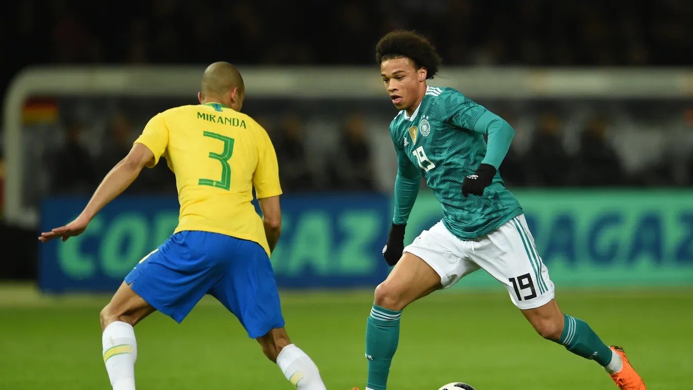 Deutschland - Brasilien Sports soccer Länderspiele brb lbn Fußball 