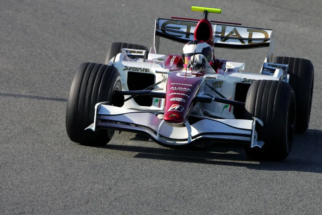 Forma-1, Force India, Franck Montagny, teszt, Barcelona 2007 