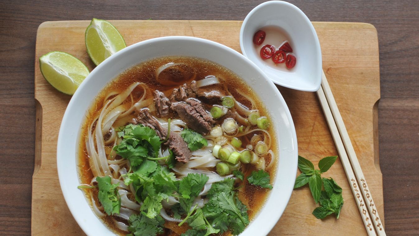 ázsiai leves pho thai leves kínai csípős-savanyú 