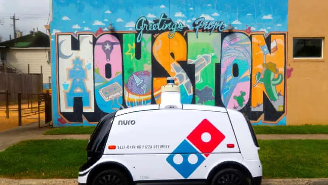 Domino robot pizzafutár-szolgáltatást indít Houstonban 