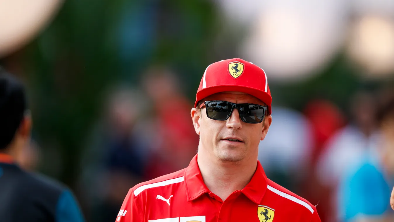 Előkészületek a Forma-1-es Szingapúri Nagydíjra, Kimi Räikkönen, Scuderia Ferrari 