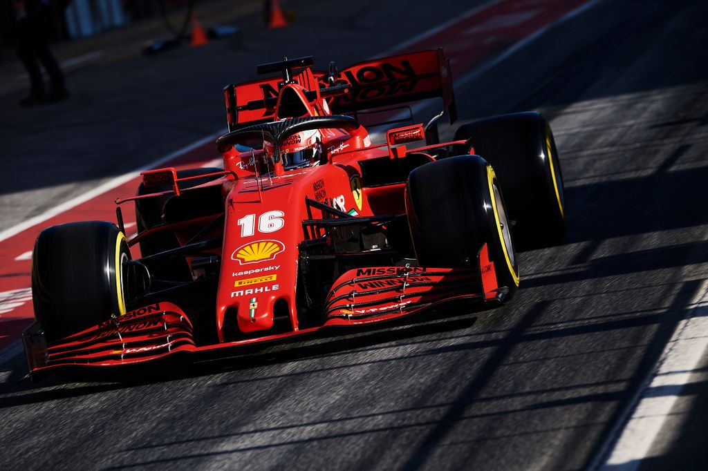 Forma-1, Charles Leclerc, Scuderia Ferrari, Barcelona teszt 2. nap 