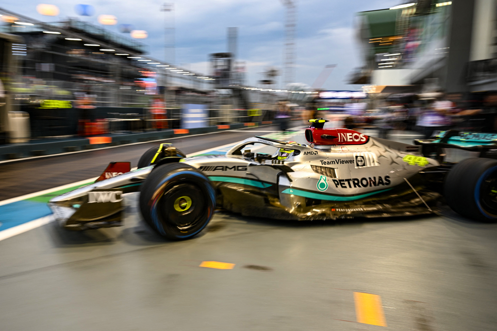 Forma-1, Lewis Hamilton, Mercedes, Szingapúri Nagydíj 2022, szombat 
