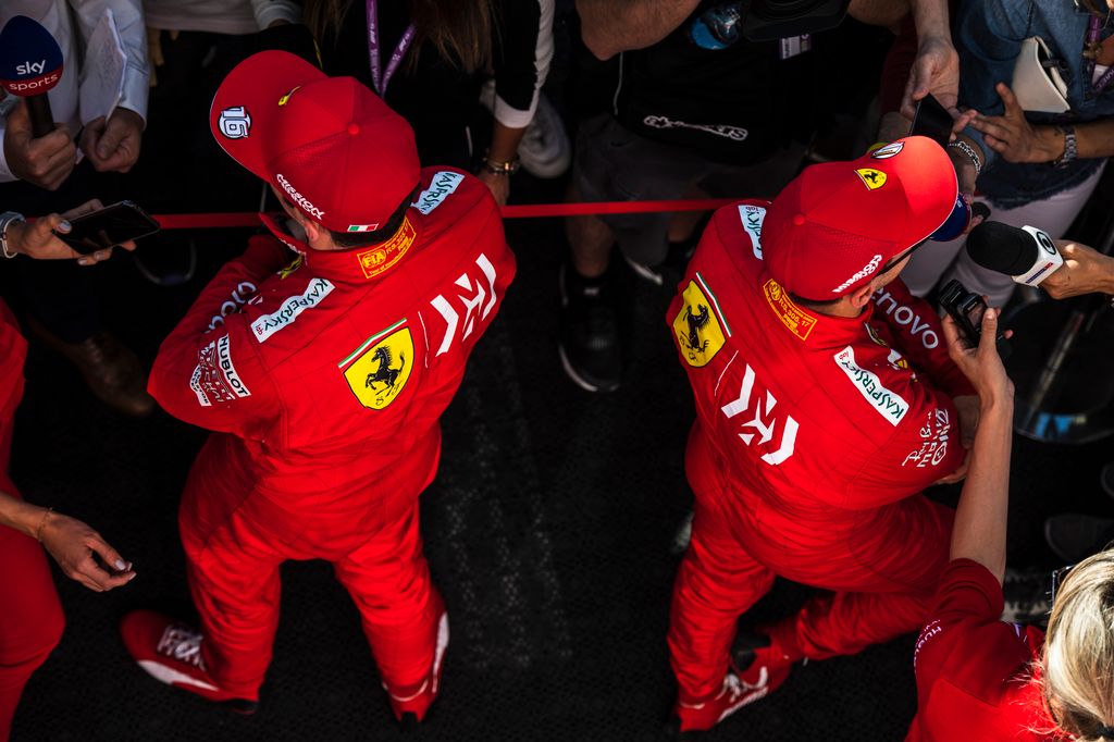 Forma-1, Sebastian Vettel, Charles Leclerc, Scuderia Ferrari, Spanyol Nagydíj 
