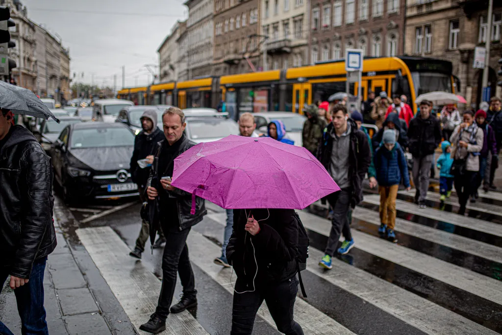 eső Budapesten 2019.11.04. 