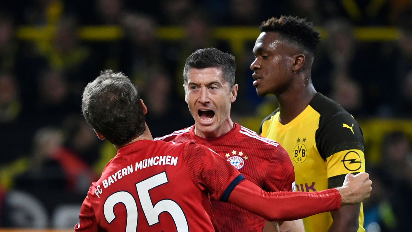 Borussia Dortmund - Bavaria Munich Sports soccer Bundesliga Goal celebration jubilate JOY 