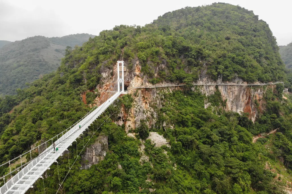 Bach Long üveghíd vietnám, vietnámi üveghíd, híd, vietnam 