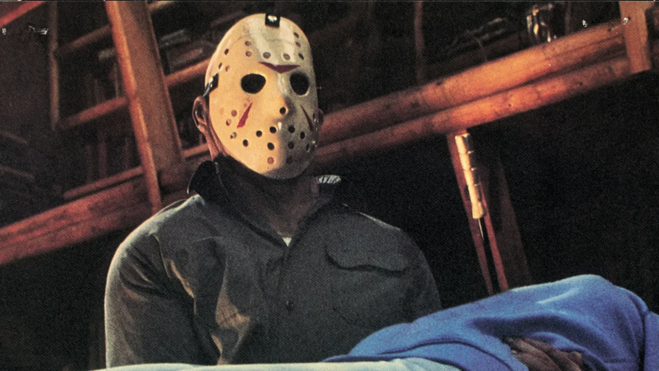 Friday the 13th Part III: 3D (1982) usa Cinema PORTER transporter soutenir Carry masque MASK VERTICAL 