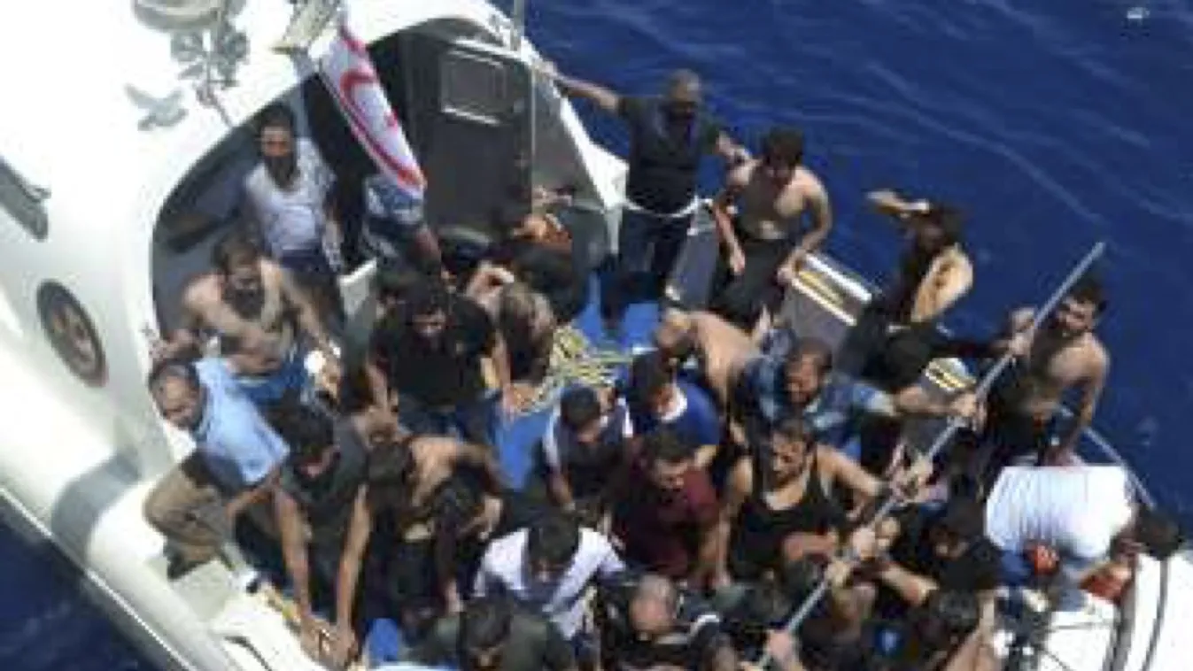 Boat carrying undocumented migrants sinks off July Mediterranean Sea migrants BOAT coast guard Ship 2018 