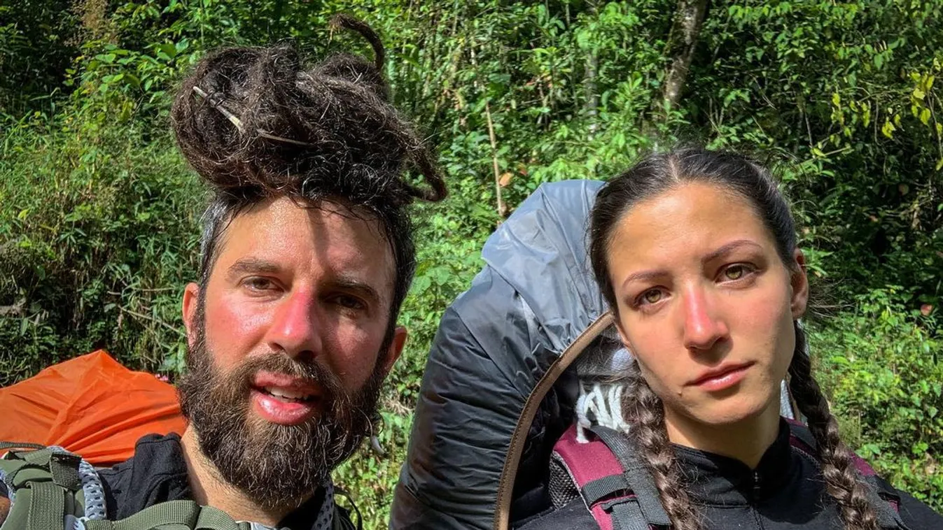 Varga Viktor és a barátnője a perui dzsungelben 