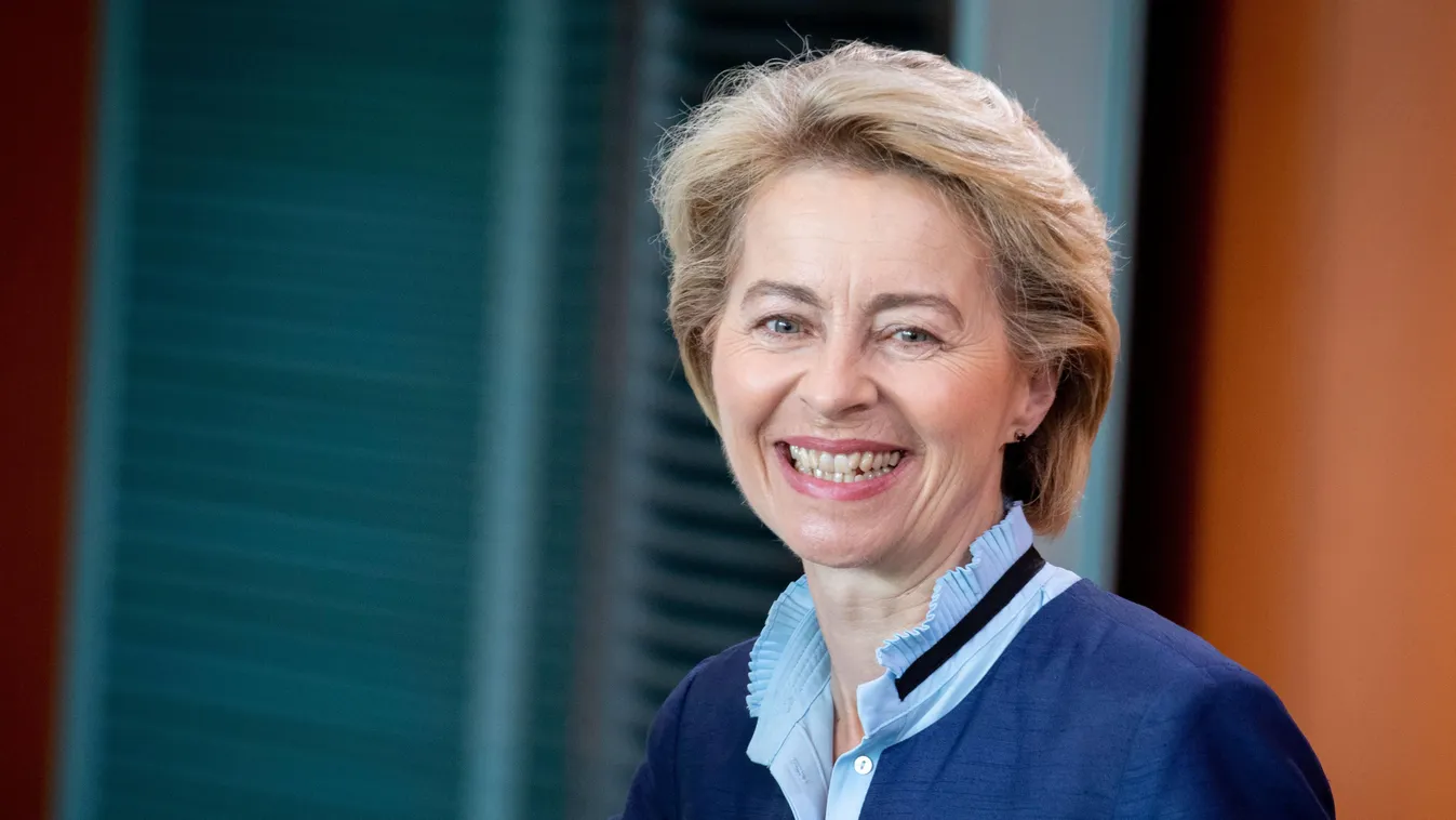 Ursula von der Leyen POLITICS SUMMIT EU Personal details Laugh 