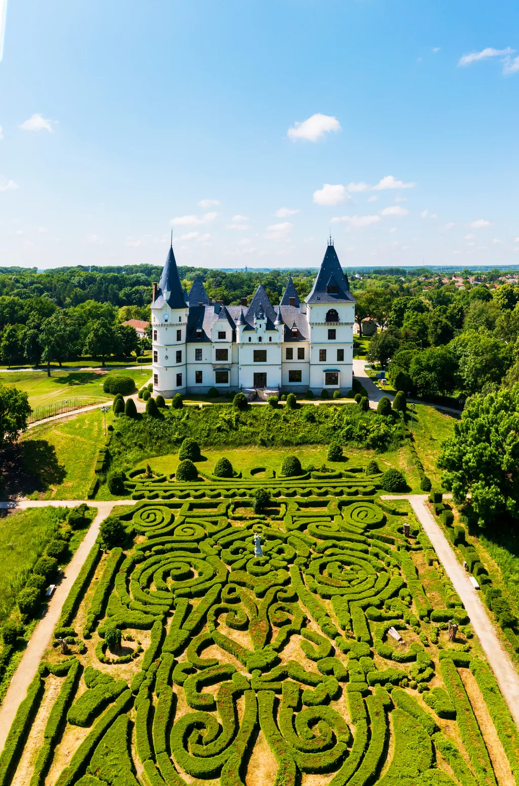 Gyönyörű képeken Magyarország legszebb palotái, kastély, palota, épület, tiszadobi kastély, tiszadob 