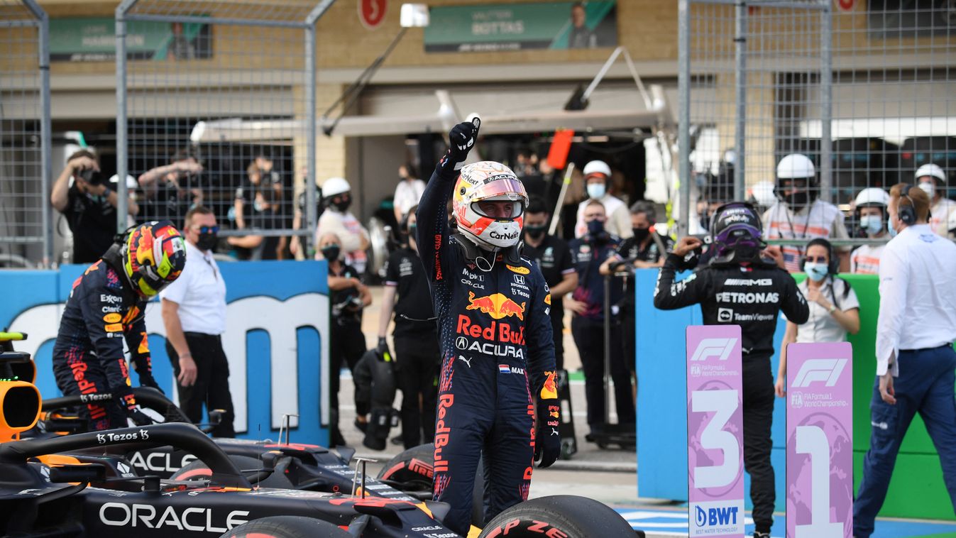 Forma-1, USA Nagydíj, időmérő, Max Verstappen, Sergio Pérez, Red Bull, Lewis Hamilton, Mercedes 