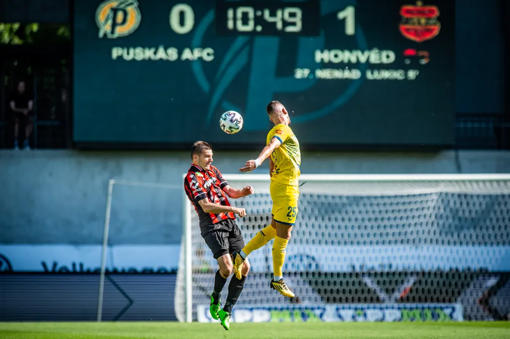 Puskás Akadémia – Budapest Honvéd FC, foci, labdarúgás, futball, 2022.05.15. 